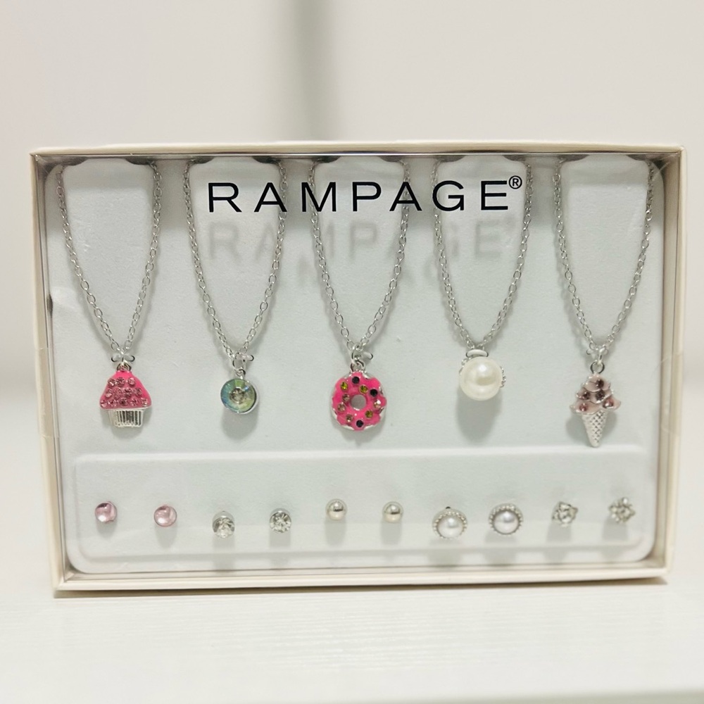 Rampage Necklaces & Earrings Set